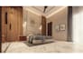 design modern living room and bedroom interior with 3d renders